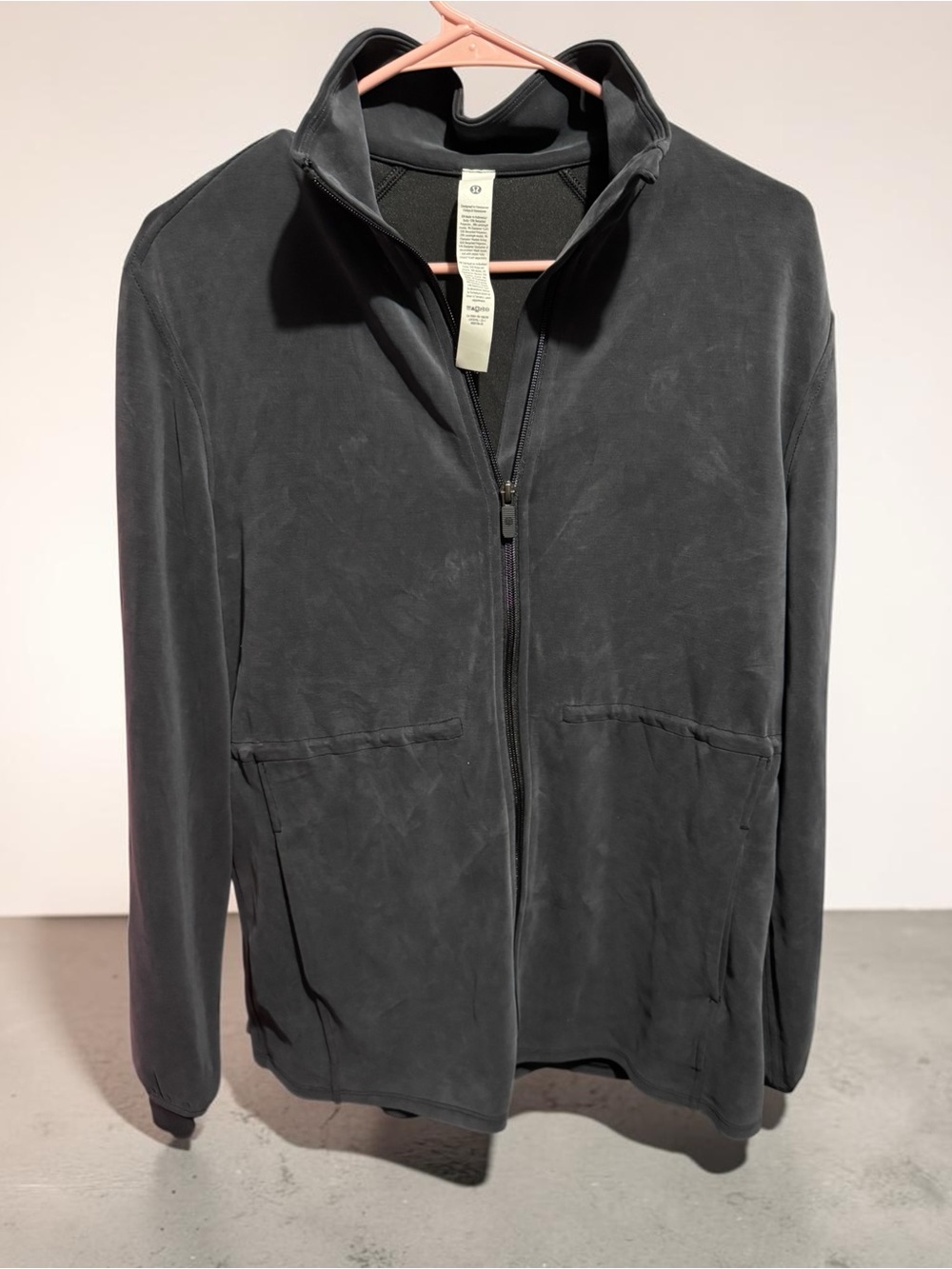 lululemon athletica Charcoal Zip-Up Jacket - Picture 1 of 1